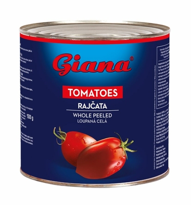 Pomidory całe w soku pomidorowym 2500g